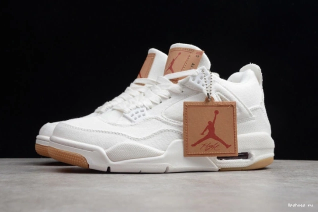 Air 100 AO2571 Jordan (Levi's Tag) Levi's 4 Retro White 1101